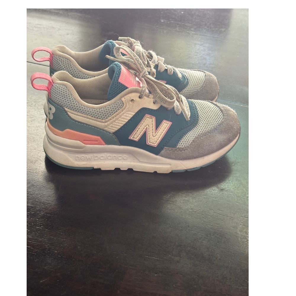 New Balance 997H Kids Blue Pink Grey Sneakers PR997HEG Size 12 Kids